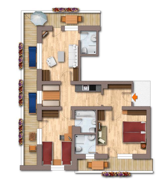 Apartmenthaus Katharina Mayrhofen Buitenkant foto